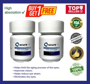 【BUY 1 TAKE 1】Authentic ACURE+ Vision Support Capsules - Lutein Natural Care for Healthy Eyes - 20 Capsules Sore Eyes