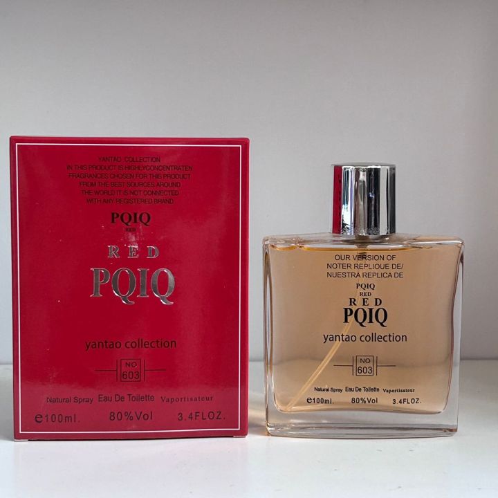 Eau De Toilette Mens Perfume Woody Spicy Perfume PQIQ RED By Woody