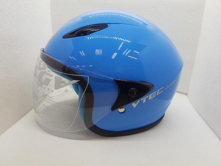 LTD VTEC Junior Visorex Children Helmet (Blue) 100% ORIGINAL