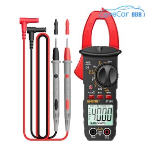 Versatile Digital Clamp Meter ST180 4000 Counts for AC/DC Current Voltage and NCV Non-Contact Voltage Detection in Electrical Diagnostics