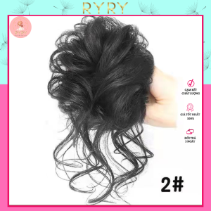 Cột tóc giả búi xoăn lơi bạch tuột dành cho nữ mẫu mới - Phụ kiện RYRY