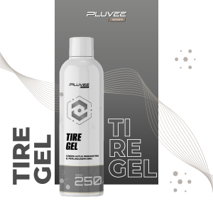Semir ban mobil motor pengkilap dan perawatan premium konsentrat Pluvee Tire Gel 250 ml
