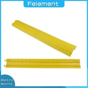 100x13cm Floor Cord Cable Plastic Cover Safety Cable Cover Wire Floor Ramp Cover