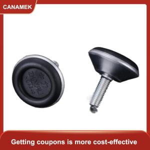 【CANAMEK】 5 chiếc chân đồ nội thất bằng thép Chân đế chống trượt chân tủ để bàn chân đế cân bằng điều chỉnh được vít M8 M10 15mm-27mm