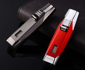 Vỏ Hộp Quẹt Bật Lửa Gas Jobon ZB-661 Khò 2 Tia Mạnh Mẽ - Nhiều Màu (KHÔNG XĂNG KHÔNG GAS)