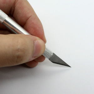 Metal Handle Scalpel 6 Blades Tool Wood Paper Cutter Craft Pen Engraving Tool DIY Repair Hand Tools