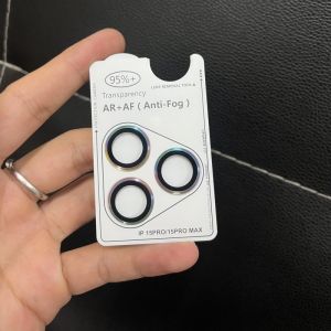 AR + AF เลนส์กล้องถ่ายรูปโลหะป้องกันสำหรับ iPhone 16 Pro Max 16 Plus 15 Pro Max การติดตั้งแหวนโลหะผสมไทเทเนียมเลนส์กระจกเคสเต็มตัวฟิล์มด้านหลังตัวป้องกันหน้าจอกล้อง