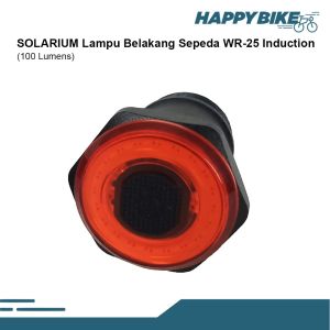 MXL Solarium Lampu Belakang Sepeda WR-25 Induction Rear Light Bike Lamp 100 Lumens