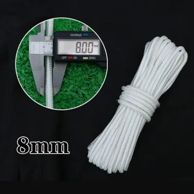 [Reay Stock] Length 3/5/8/10/12M Diameter 8-10mm White Lifting Safety Rope Braided Rope，Polypropylene Rope Soft Rope
