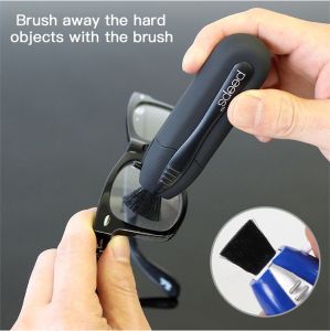 Professional Lens Cleaning Brush High Quality Eyeglass Cleaner Multifunctional Microfiber Cloth Glasses Maintenance Tool