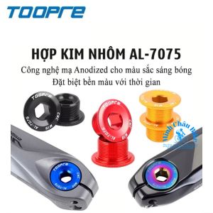 Bulong nắp vặn đùi đĩa trục rỗng xe đạp M18 / M19 / M20 - TOOPRE [HÀNG CHÍNH HÃNG]