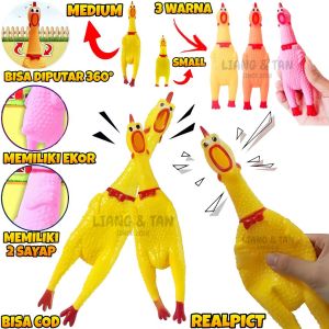 ( BISA COD ) PROMO Mainan Anak Screaming Chicken Ayam Bunyi Teriak / Mainan Anak Hewan Ayam / Mainan Anak Laki Laki / Mainan Anak Perempuan SNI Murah
