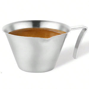 Professional Barista Tools 100ml Stainless Steel Spout Coffee Milk Frothing Pitcher Measuring Cup with  Handle Scale Measure Coffee Mugs