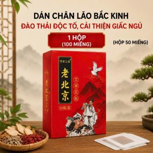Combo 3 Hộp 150 Miếng Dán Thải Độc Chân Ngải Cứu Giúp Ngủ Ngon Giảm Nhức Mỏi Tê Chân LUYNMART