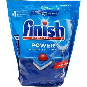 Finish Dishwasher Tablets PowerBall All In One 110s / Power Essentials Mega Pack 100s