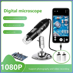 PENGIRIMAN CEPAT WSDCAM Digital Microscope Endoscope Camera Magnifier 1600X WS1600 / mikroskop buat servis hp 1600x zoom digital elektronik lcd portable