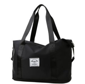 Waterproof Oxford Oxford Shoulder Duffel Bag with Expanding Capacity for Sports and Weekend Travel