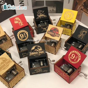 [Chinatera] Hộp Nhạc Quay Tay Chạm Khắc Bằng Gỗ Tinh Tế Cổ Điển Hộp Âm Nhạc Quà Tặng Sinh Nhật Ngày Valentine Đồ Trang Trí Nhà Trang Trí Thủ Công Mỹ Nghệ
