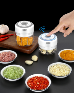 [Sạc Điện] Máy Xay Tỏi Ớt Cầm Tay Mini Sạc Điện 250ml Tiện Lợi