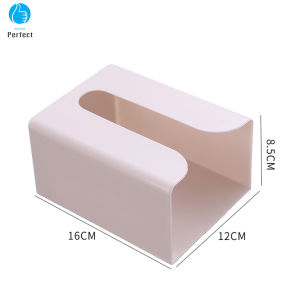 กล่องทิชชู่ติดผนัง กล่องใส่กระดาษทิชชู่ติดผนัง กล่องกระดาษทิชชู่ติดผนัง กล่องใส่ทิชชู่ ไม่ต้องเจาะผนัง รุ่น TB19