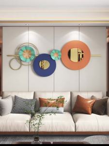 Wall Decorative Items Display Living Room Decoration Items Home Decor Living Room Decoration Metal Light Luxury Modern Bedroom Bedside Creative Wall Decoration Sofa Wall Art Decor Home Wall Hanging Decoration Items