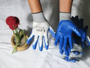 isi 6pasang (12pcs) sarung tangan gekko grill telapak karet dewasa gloves