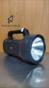 SENTER TANGAN LUBY L-2673 LED 10W 12LED SMD RECHARGEABLE original