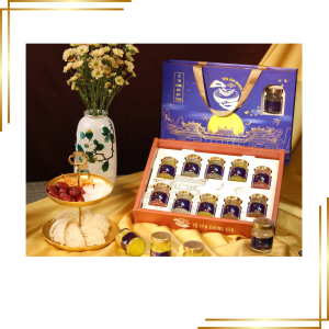 Combo 10 Hũ Yến Chưng Nguyên Chất Mix 4 Vị Gồm Nấm ĐTHT Hạt Chia Đường Phèn Gừng tươi Phù Hợp làm Quà Tặngg Quà tặng Trung Thu Quà Tết