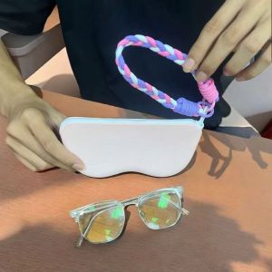OWMXZL Không thấm nước Túi đựng kính Silicon Di động Chống bụi Ví đựng tiền xu Thời trang Ốp bảo vệ Kính râm