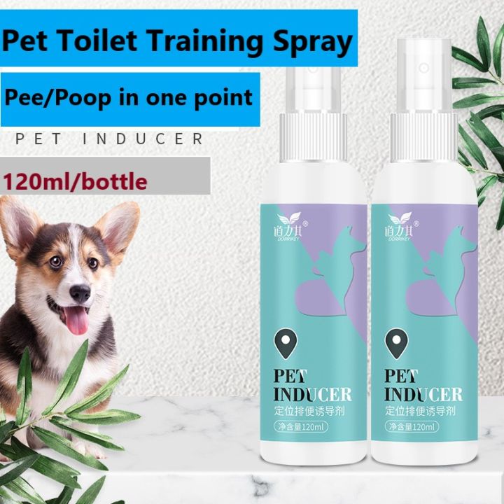 Pet Inducer Puppy Training Spray Cat Dog Toilet Training Inducer Spray ...