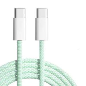 100cm Long High Speed Data Sync 60W Fast Charging Cable Braided USB C To USB C Line Suitable For Phone And Other Devices