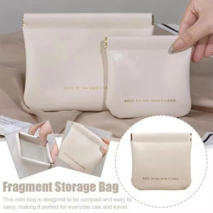 Mini Coin Purse Portable Storage Bag Portable Lipstick Cosmetic Pouch Earphones Storage Cable Bag