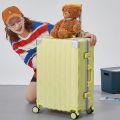 Vali du lịch khung nhôm khóa số cực kỳ chắc chắn, vali cốp giá tốt, vali kéo du lịch. 