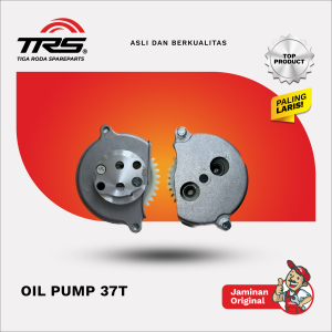 POMPA OLI VIAR 37T OIL PUMP ASSY VIAR 150 200CC KAISAR KTM JIALING NOZOMI [TRS]