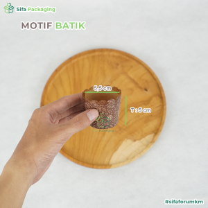 Paper Cup Cake Kertas Cup Motif Muffin Cake case Bruder Ukuran 45 mm Wadah Bolu Mini Kukus Bungkus Donut Roti Kue Cetakan Bolu Panggang Anti lengket isi 50 pcs