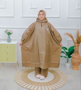 JAS HUJAN PONCO/KELELAWAR/BETMEN Pria Dan Wanita bahan PARASUT PREMIUM