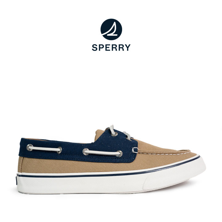 Sperry Men's Bahama Saturated Sneakers Khaki/Navy (25S003510