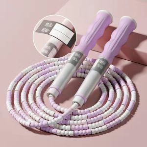 AE Bamboo-joint jump rope for children specialized jump rope for elementary school students kindergarten physical education junior high school exams professional rope safe for beginners