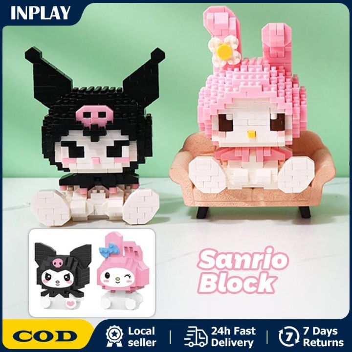 Block Building Sets Kuromi Bricks Cinnamoroll Items Pompompurin My ...