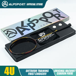 ALP TAJ 4U 35LBS 7Mm G5 Cầu Lông Vợt Hộp Quà Tặng Đơn Tấn Công Toàn Bộ Carbon Pro Gia Cố Thứ Cấp Thứ Cấp Tăng Cường