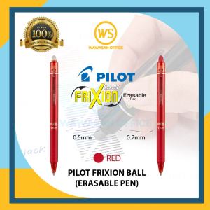 Pilot Frixion Ball / Pilot Frixion Erasable Pen / Pilot Erasable Pen / Eraser Pen 0.5mm 0.7mm
