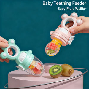 Baby Fruit Pacifier BPA Free Silicone Holder Infant Pacifier Silicone Teether for Baby’s Solid Food