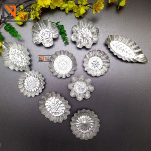 Bộ 10 KHUÔN Bánh Bò Rau Câu Da Lợn - MẪU MÃ ĐA DẠNG. Dụng cụ làm bánh tạo hình 3D SẮC NÉT dùng đình hình tạo hình bánh Nướng Hấp Nhấn Xôi ĐA NĂNG. Combo 10 Khuôn NHÔM DÀY
