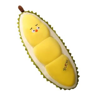JOJO CASTLE 30/50/70cm Creative Cartoon Doll Fruit Durian Chicken Plush Toy Stuffed Sleep Pillow Simulated Animal Toy Sofa Room Decor 榴莲