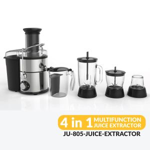 Electric Juicer Large Caliber Multi functional household Stainless steel Vegetable and fruit juicer