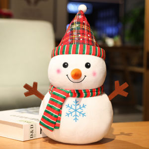 Boneka Deer Christmas Hiasan Santa Claus Boneka Snowman Boneka Santa Claus