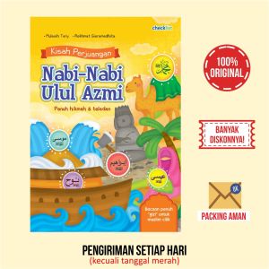 Buku Cerita Anak Islam Kisah Perjuangan Nabi-Nabi Ulul Azmi Bergambar Full Color