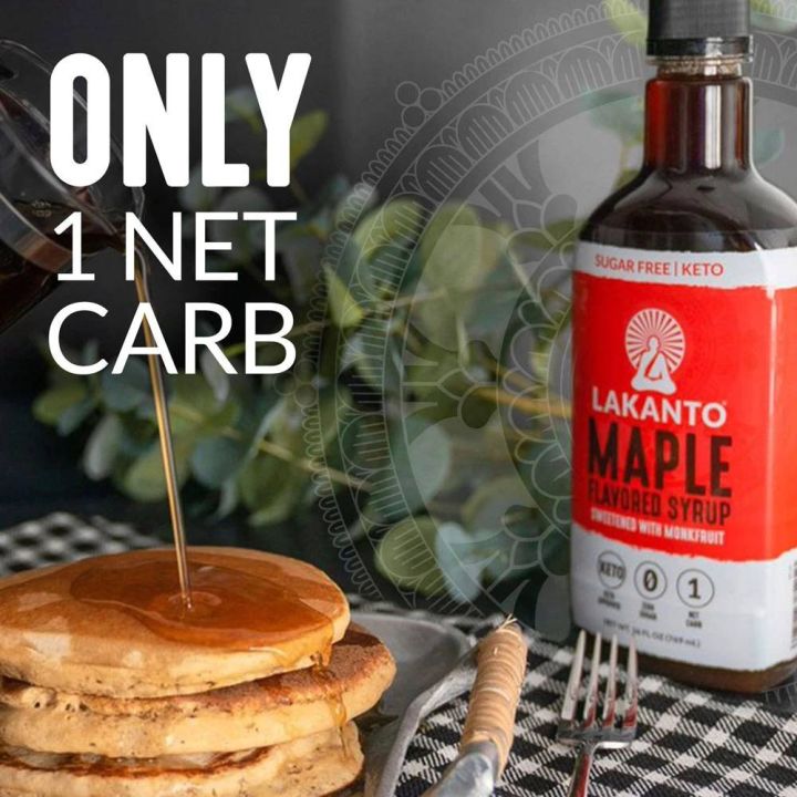 [PREORDER] MAPLE FLAVORED SYRUP BY LAKANTO 384ML SUGAR FREE