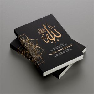PAKET 20 PCS BUKU YASIN DAN TAHLIL SOFCOVER CUSTOM FOTO ALMARHUM LENGKAP DOA TERJEMAHAN EDISI BARU