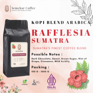 The Rafflesia Sumatra Specialty Arabica Kopi biji bubuk Coffee by semekar Roasted
